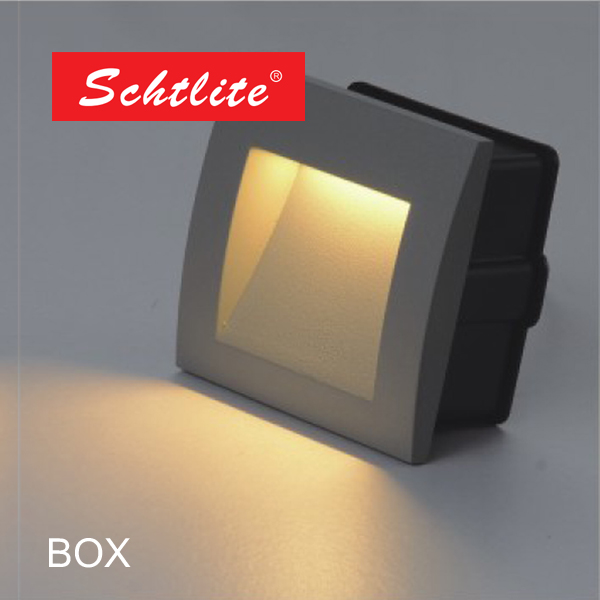 BOX  Warm white recessed ground 1W fashionable recessed led light