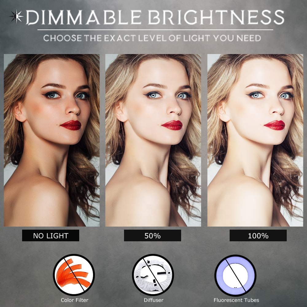 COOPERLITE 18 60W photographic lighting for makeup and live stram