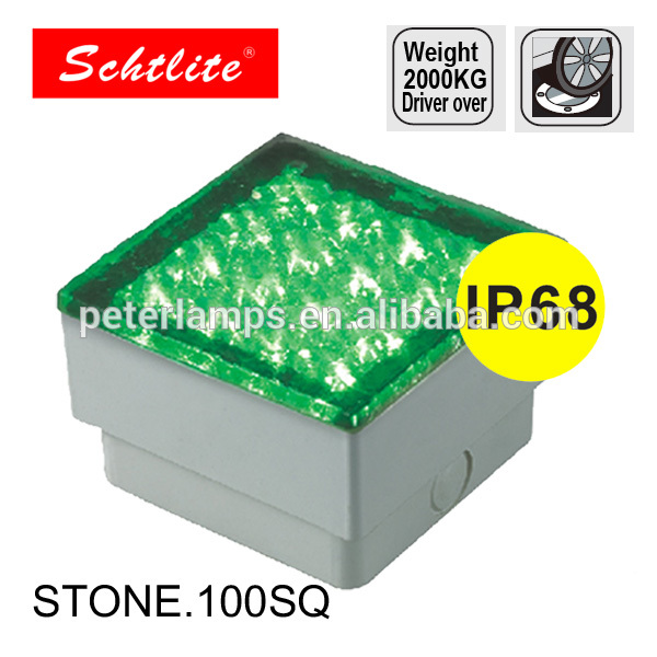 STONE 1.5W stock 100 square IP68 water led brick lights