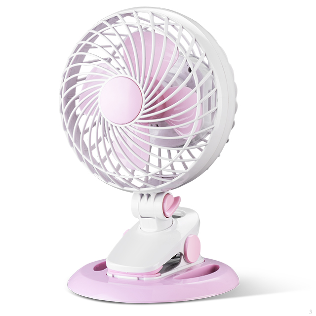 5 inch rechargeable mini clip fan