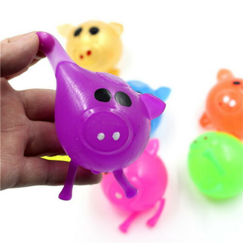 Hot Sale Funny Jello Pig Cute Anti Stress Splat Water Pig Ball Vent Toy Venting Sticky Squishes Stress Relief