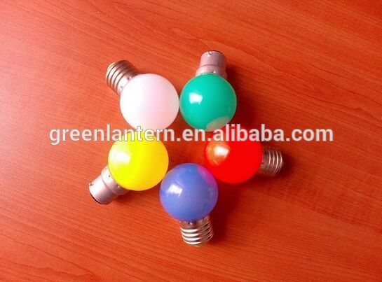 lighting LED lantern color ball bulb g45 outdoor waterproof colorful ball 3W plastic small Decorative ball bulbs
