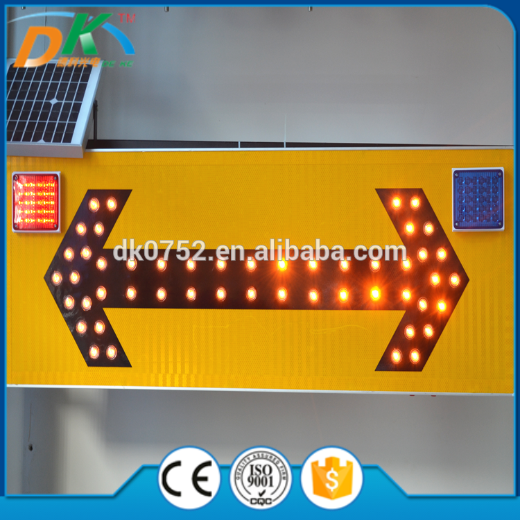 custom LED solar traffic safety Indicator light/traffic arrow Indicator light