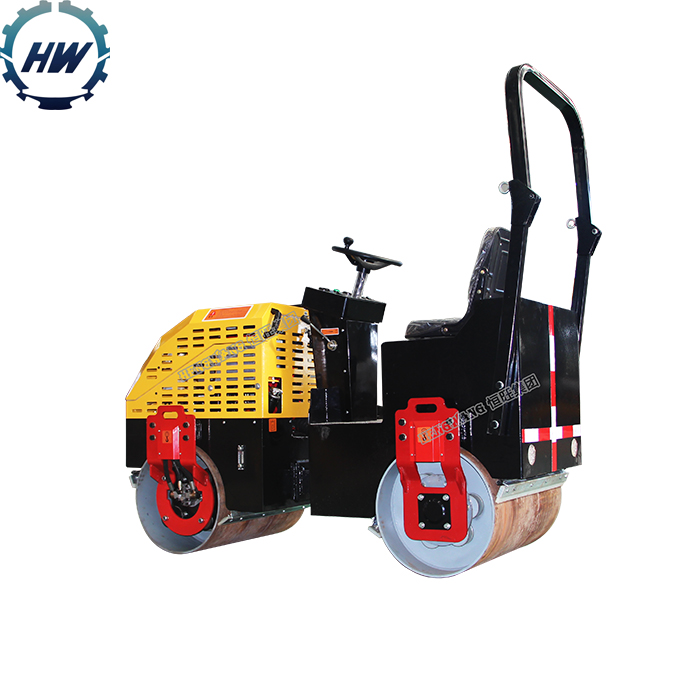 Sales mini road roller compactor / road construction equipments / Walk Behind Hydraulic Small Double Drum Road Roller