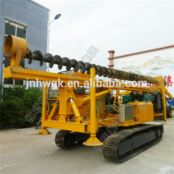 continuous flight auger pile driver