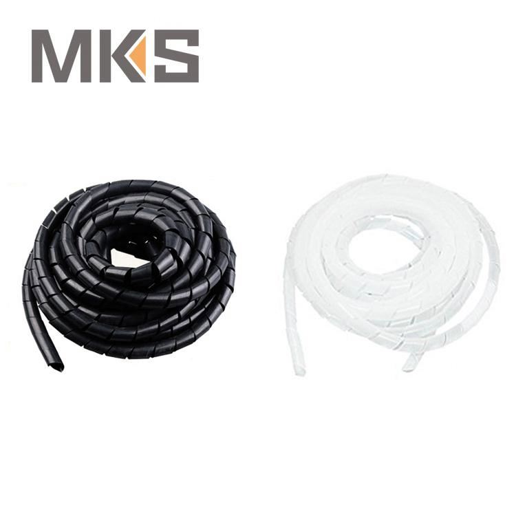 plastic spiral wrapping band for electric wire protection