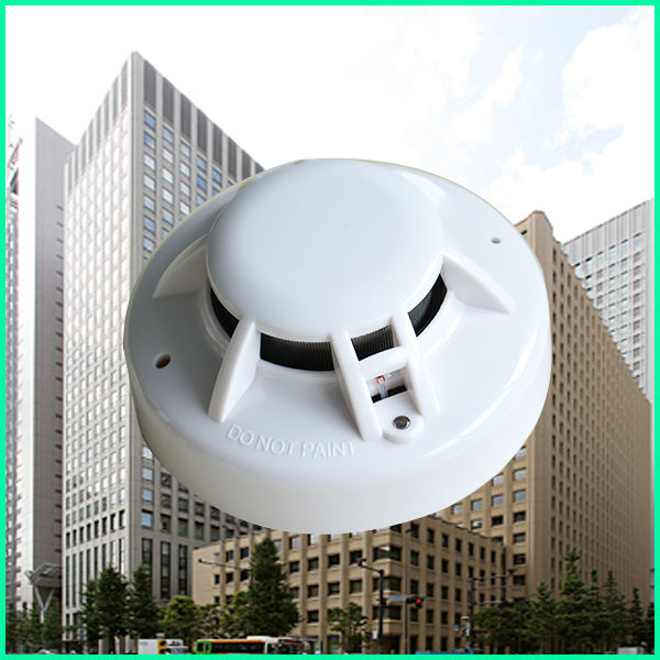 Conventional fire alarm system combined smoke and heat detector