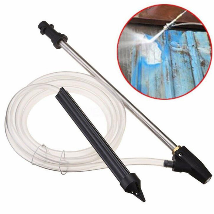 150bar Pressure Washer Lance Turbo Nozzle Sandblasting Tube For  Series hose Car Washer Wet Sand Blaster