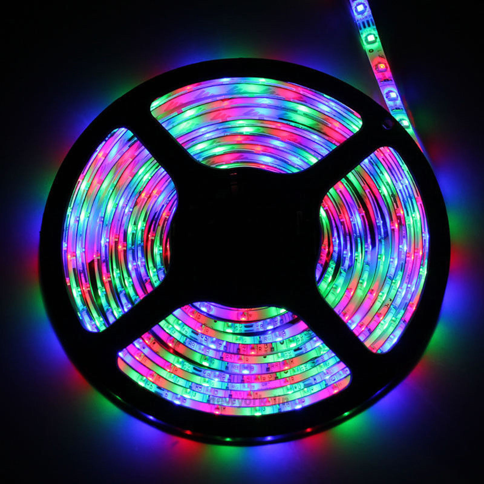 16.4ft 5M 300 LEDs ws2813 LED Strip RGB 5050 Color Changing LED Flexible Strip Ribbon Light Waterproof ws2813 5050 LED Strip