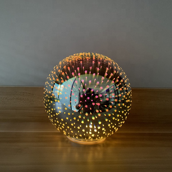 Large 3D glass ball