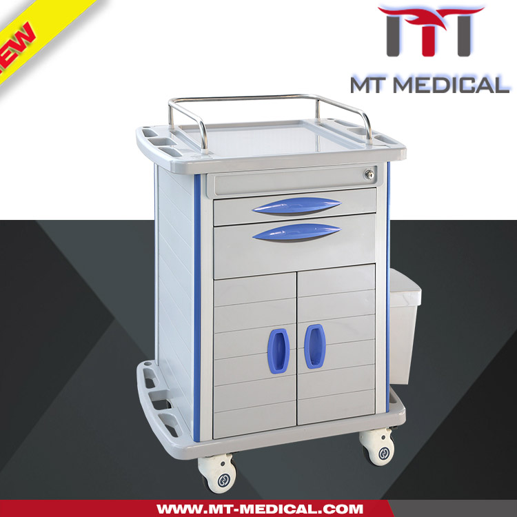 MMT-5 stainless teel dressing trolley with bowl