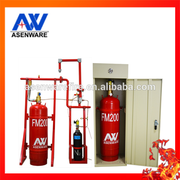 Factory price HFC-227ea FM200 Gas Fire extinguisher
