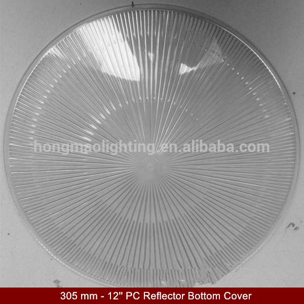 Transparent 16 inch 405mm cone shape plastic cover for 16'' lamp shades