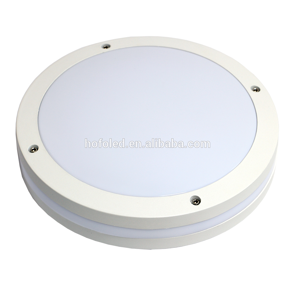 SAA oyster white IP65 exterior LED bunker light