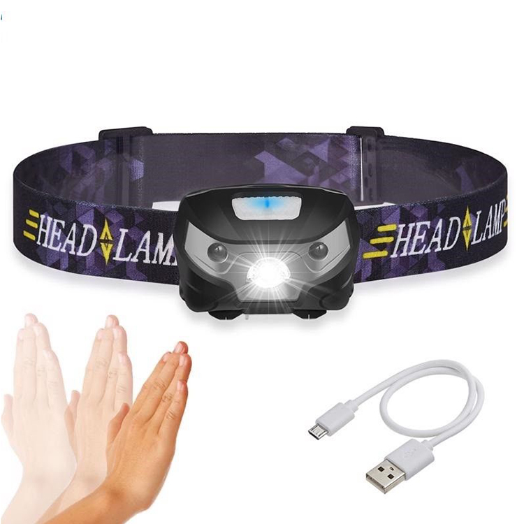 led headlamp rechargeable waterproof  lighting headlamp