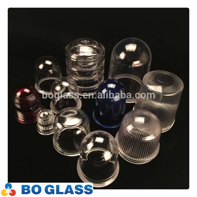 molded borosilicate glass cover for explosion proof lighting