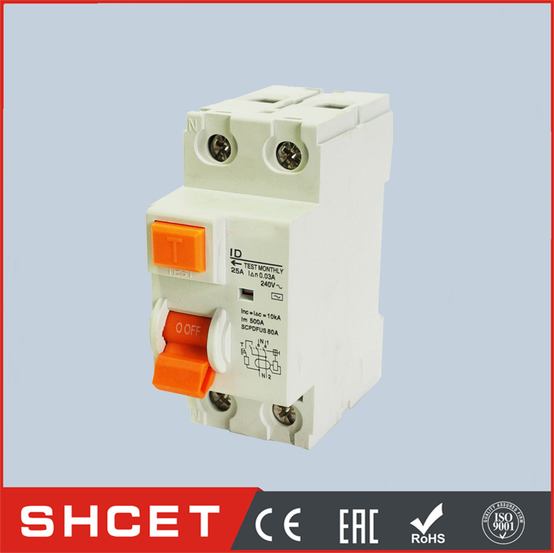 EAC ID model residual current circuit breaker rccb elcb rcd 30ma