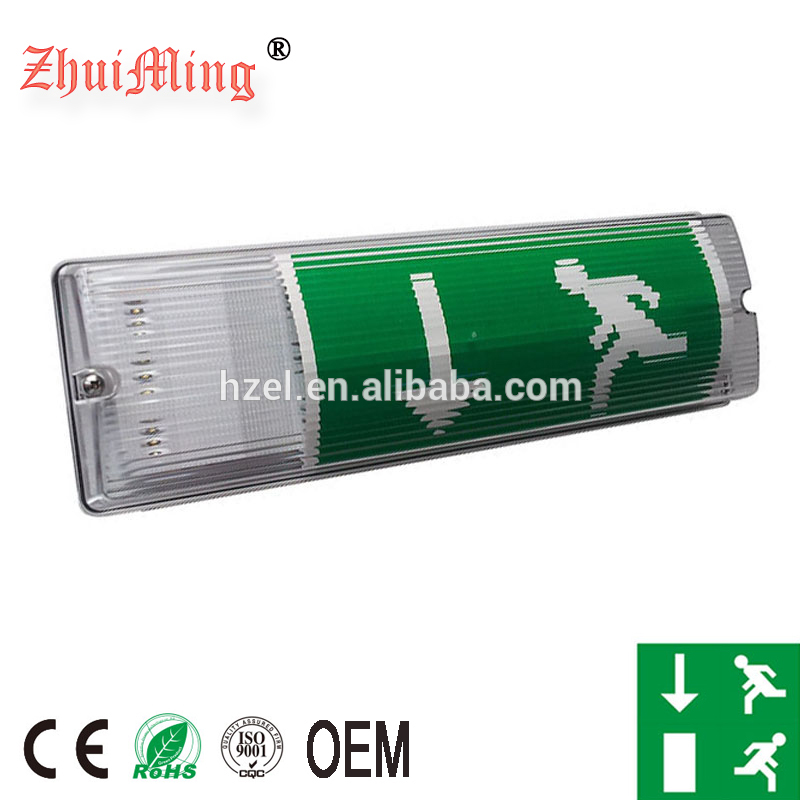 IP65 fire evacuation Embedded led rechargeable emergency light