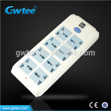 made in china cheaper 8 way universal switch and socket