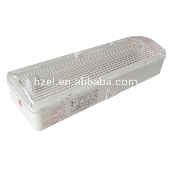 1x8W Fluorescent Tube Emergency Bulkhead Luminaire