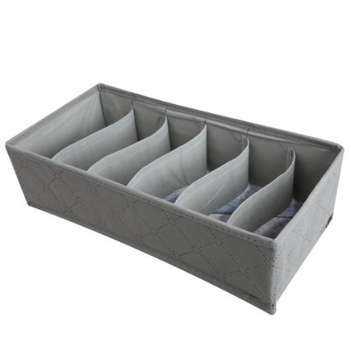 3 pcs/set Foldable Organizer Box Bamboo Charcoal Fibre Storage Box For Bra Underwear Socks Ties Free Shipping