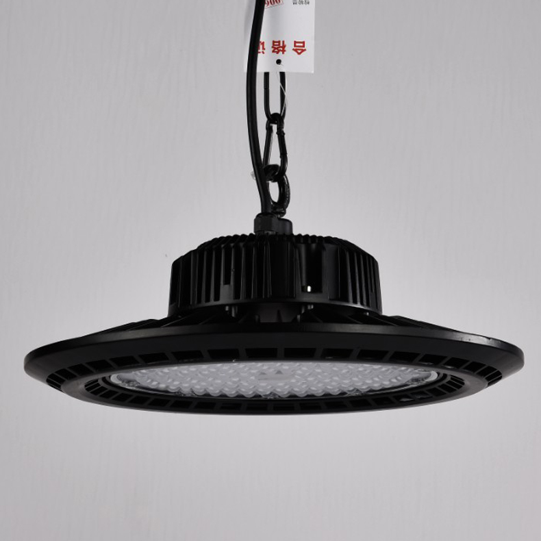 Black Aluminium Case Industrial Warehouse Lighting UFO Led lamp High Bay Led Light 150W High Bay Lamp