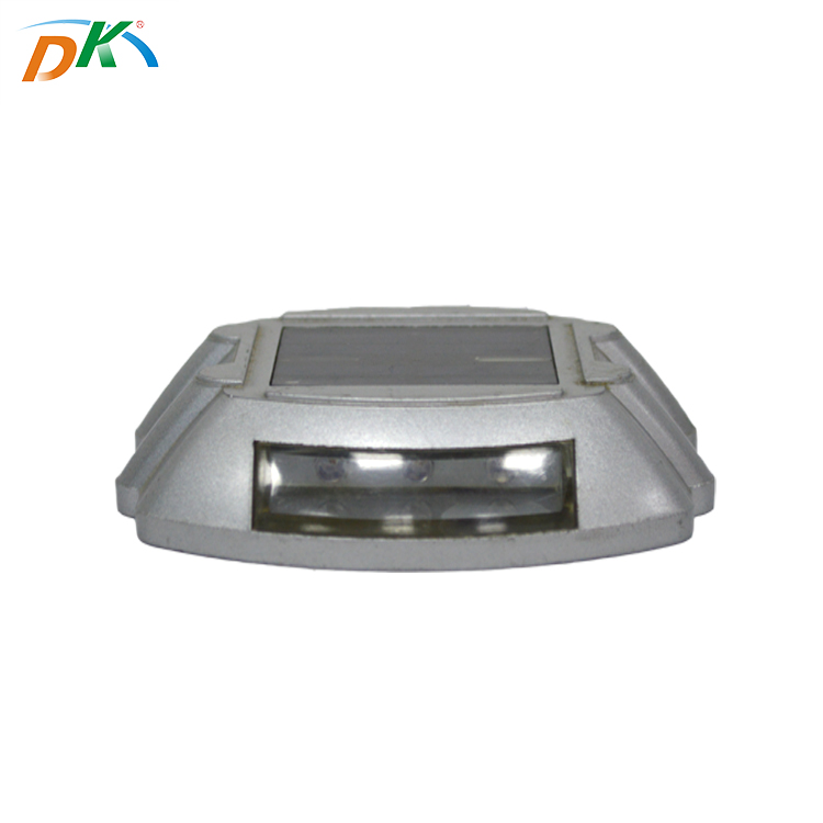 DK LED IP68 aluminum solar road stud flashing/steady light stud