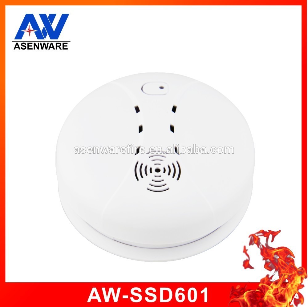 Battery operated smoke detector standalone with adjustable sensitively