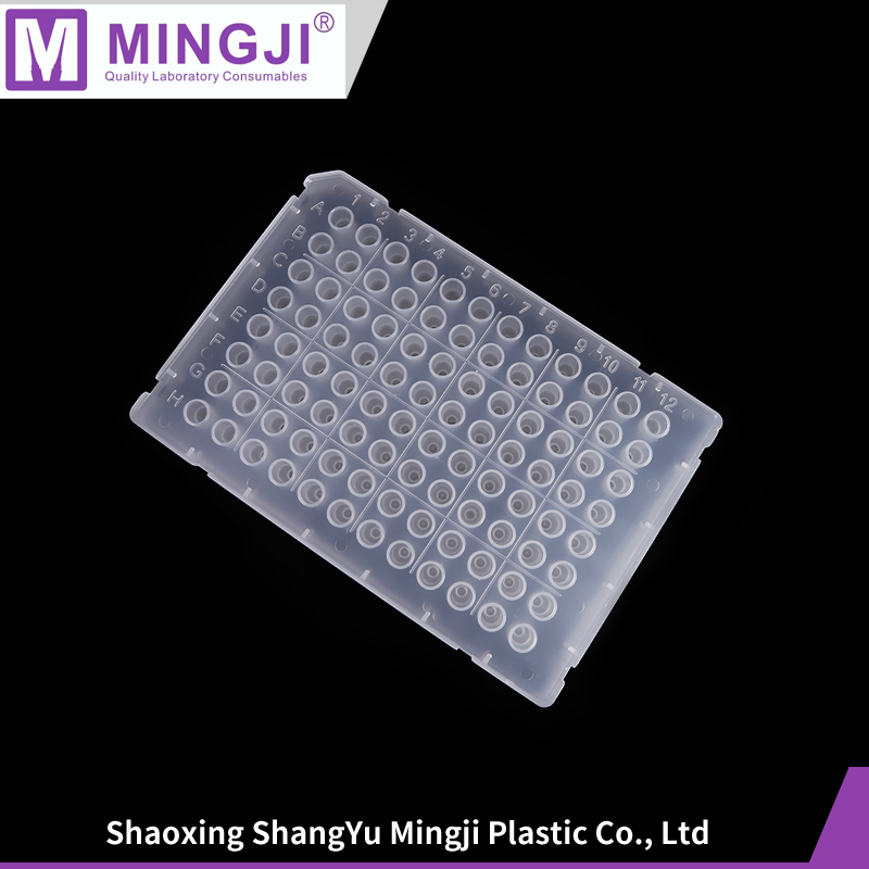 0.1 ML 96 Wells none skirted plate high-quality virgin polypropylene PCR plate