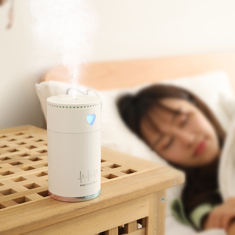 Home electronics promotional 280ml usb mini ultrasonic cool mist humidifier