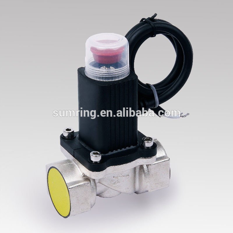 Solenoid valve for gas detector