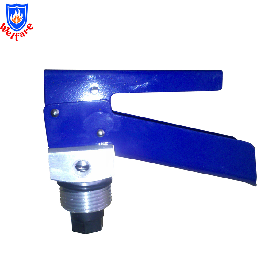 Aluminum valve for 4.5-6-9KG ABC fire extinguisher