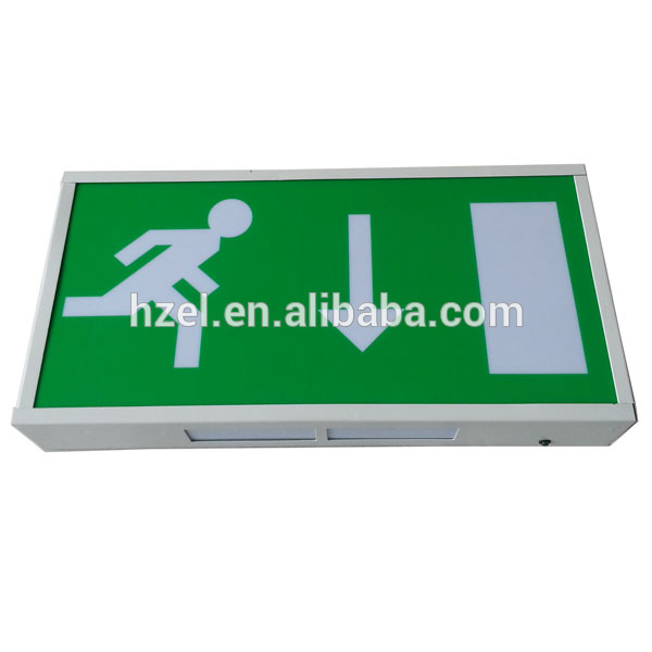 3W Led Wall Mounted Illuminated Fire Exit Signs SL030AM
