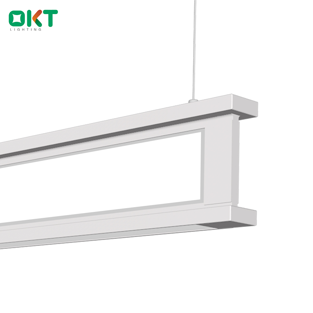 50watts 1200mm Suspension Mounting Seamless Linkable Linear Light Fixtures for Office Lighting