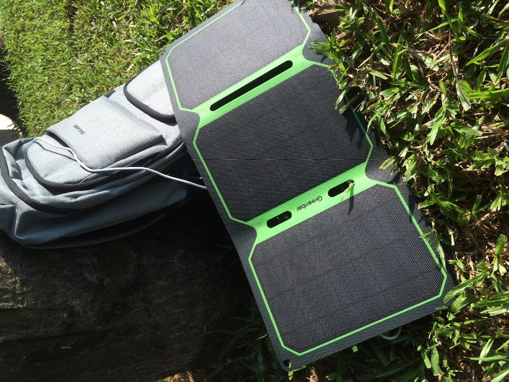 Outdoor Waterproof Foldable Solar Panel Charger ETFE 15w Solar Charger for Mobile