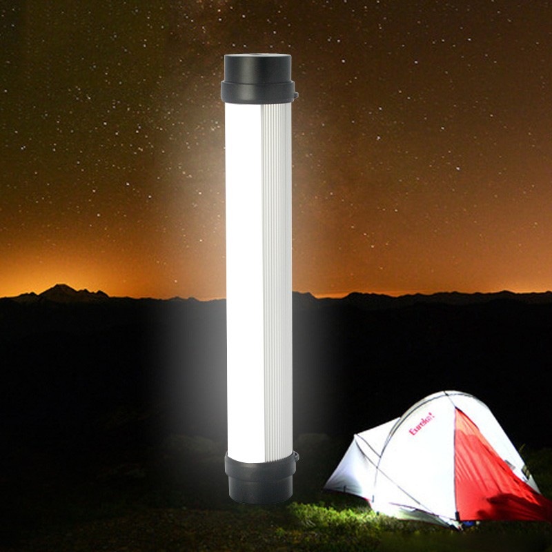 Multifunctional Outdoor Lighting Portable Size Handheld Lamp Rechargeable Lithium Battery LED Tube Camping Light