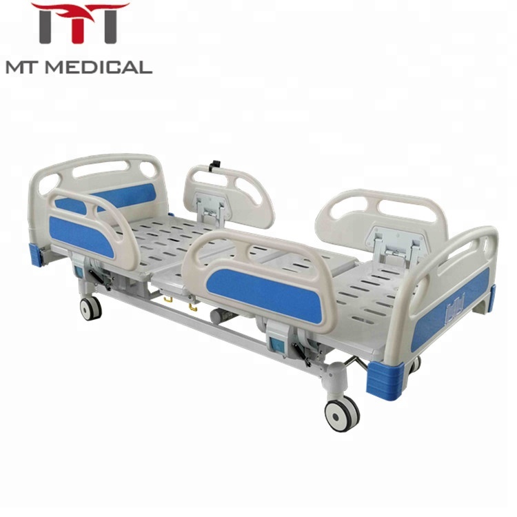 Popular ABS hospital furniture 5 functions electric hospital ICU bed price