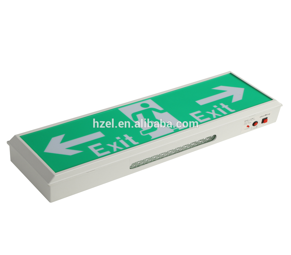 Maintained Evacuation Emergency Exit Sign for Shopping Mall Exit Light