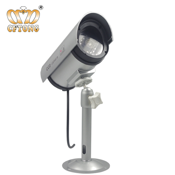 Realistic Dummy CCTV Elf Surveillance Security Camera LED Dummy Camera