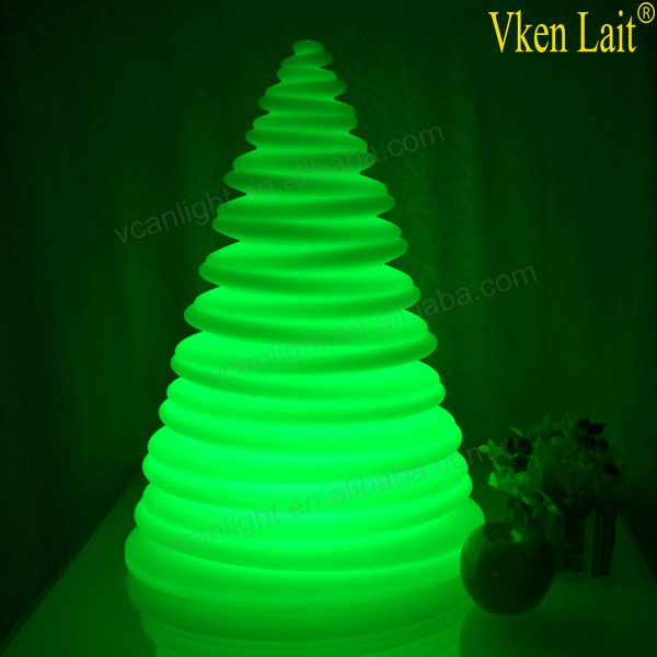 rechargeable waterproof falling snow christmas tree for holiday christmas