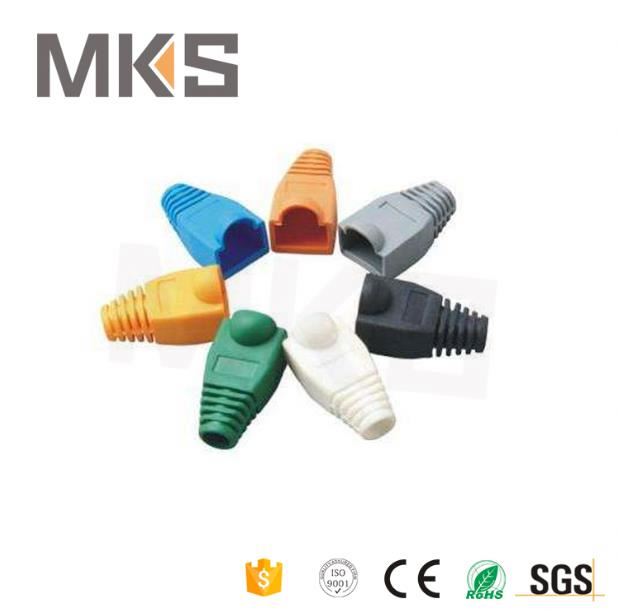 cat5e cat6 cat7 colorful red blue black grey green rj45 connector teleflex Sleeve