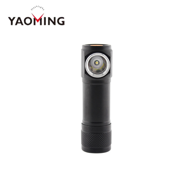 USB charging XPE LED Torch Rechargeable Flashlight headlamp with Magnet