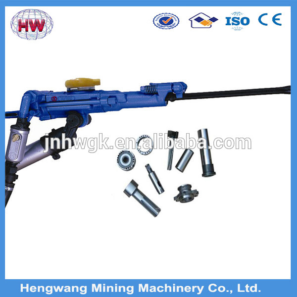 New Type Jack Hammer Pusher leg rock drill YT29A,YT29,YT28,TY28A,YT27,YT26 Blast hole quarry mining project