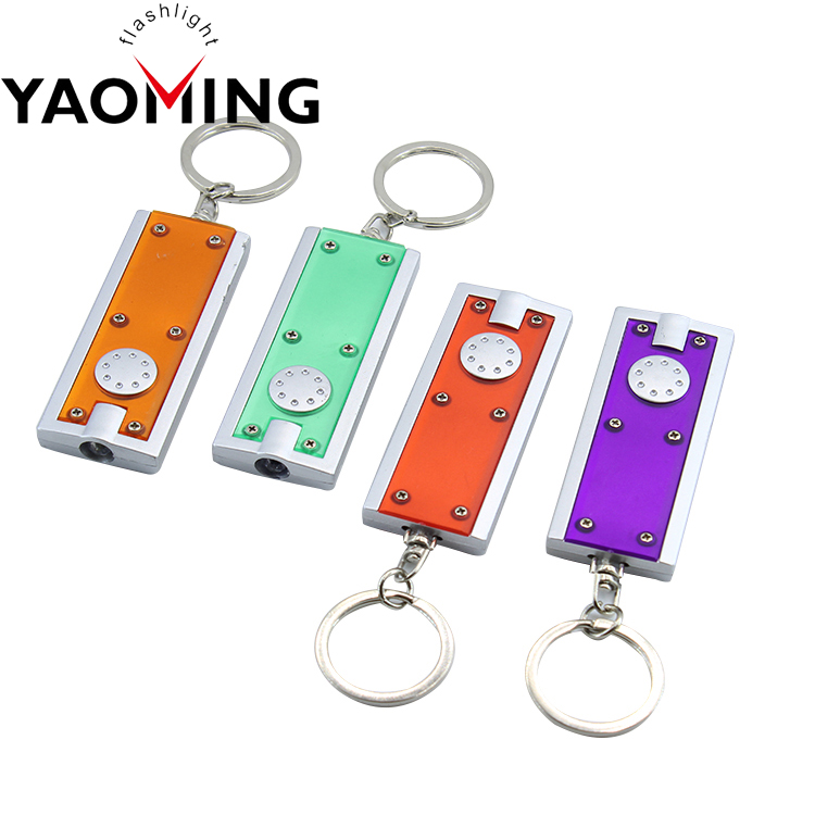 Mini Promotional LED Flashlight With Logo Keychain led flashlight