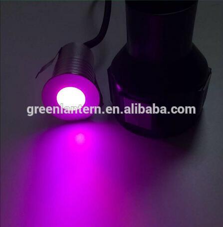 3W RGB red green blue buried mini Outdoor waterproof LED underground light