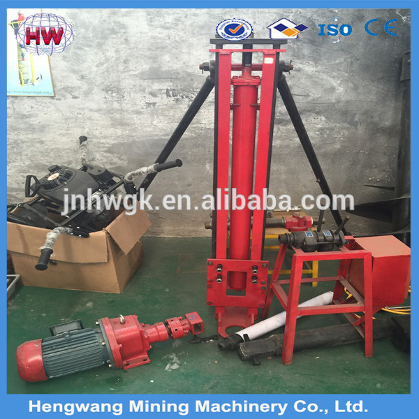 DTH Electric portable down hole rotary drilling rig