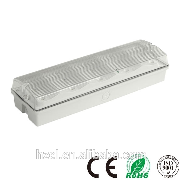 3W LED Emergency Bulkhead 15 LED Rechargeable IP65 Emergency Light