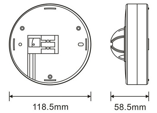 long rang detect distance up to 20m UL list PIR motion sensor (PS-SS28B)