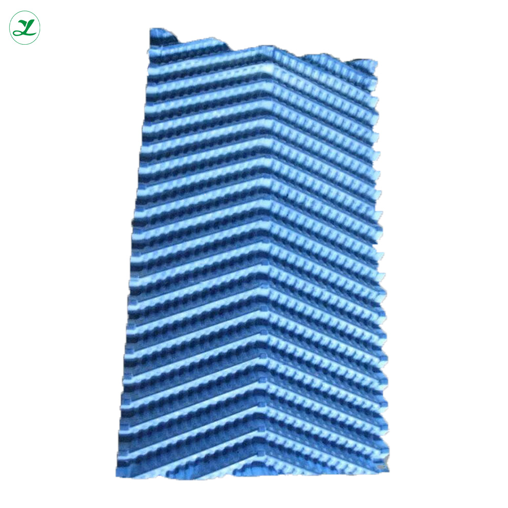 trickling filter pvc fill for cooling tower cooling tower fill 0.38mm sheet