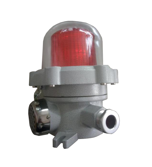 explosion proof audible and visual alarm